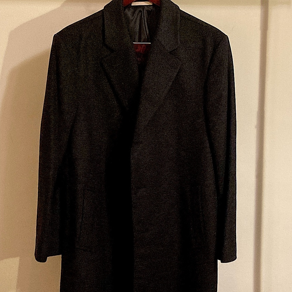 Mens XL/48R Dark Grey/Charcoal Michael Kors dress coat.